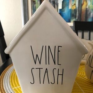 Rae Dunn Wine Stash Bank